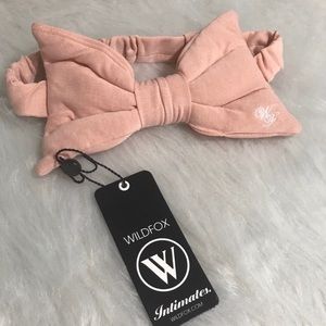 NWT Wildfox Couture Bow Sleeping Eye Mask